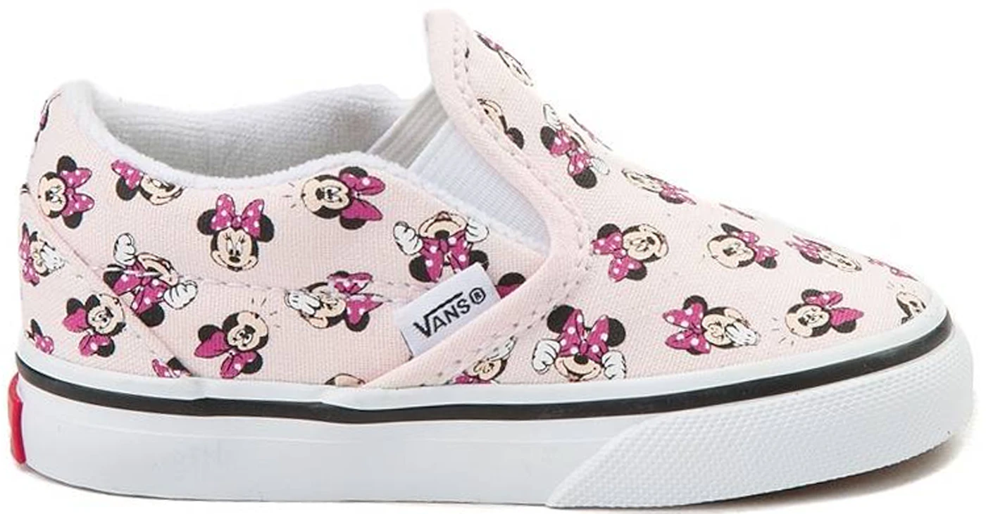 Anguila Investigación abrazo Vans Slip-On Disney Minnie Mouse (TD) Toddler - - US