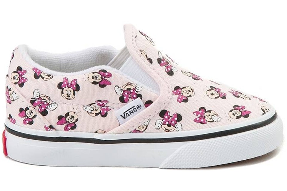 Vans Slip On Disney Minnie Mouse TD Toddler Sneakers US