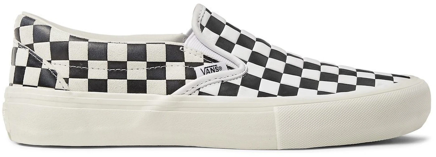 Vans Slip-On Engineered Garments Checkerboard White Black Men's ...