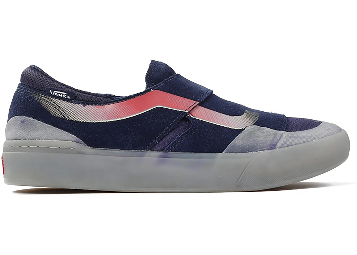 Frost grey sales vans slip ons