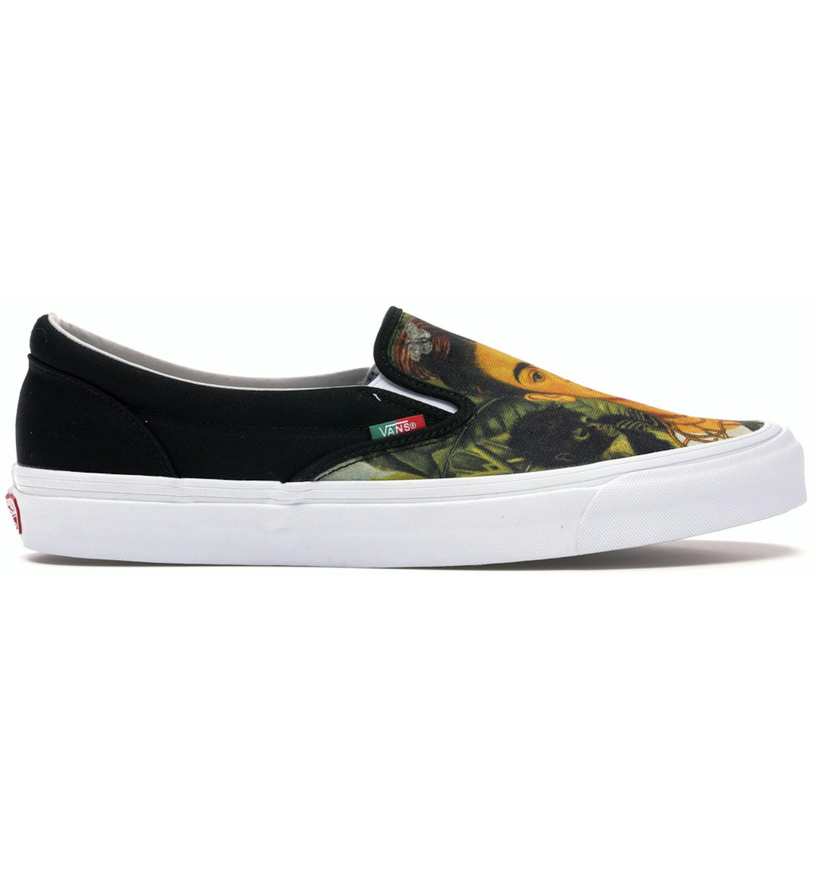 Frida kahlo vans slip 2025 ons