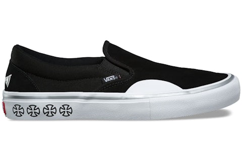 Vans Slip On Independent Black White Men s Sneakers GB