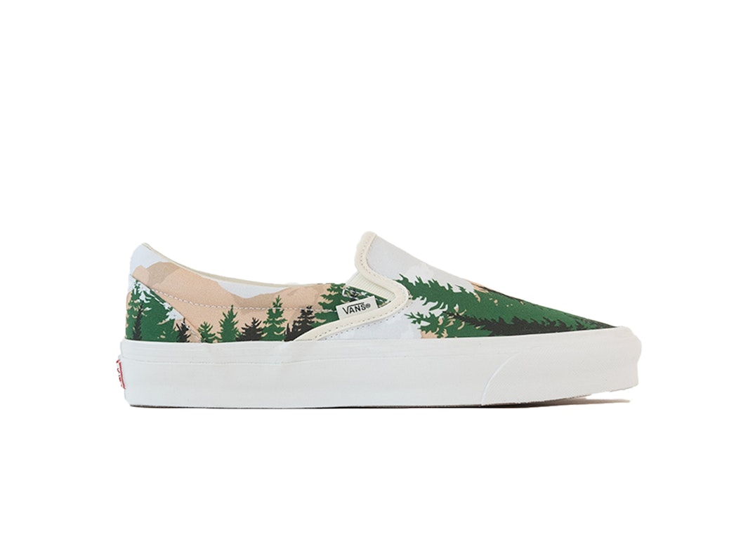 Pre-owned Vans Slip-on Kith 10th Anniversary Treescape