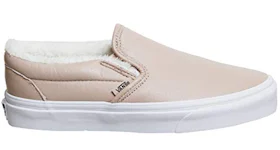 Vans Slip On Mahogany Rose Leather Women s VN0A38F7QTR US