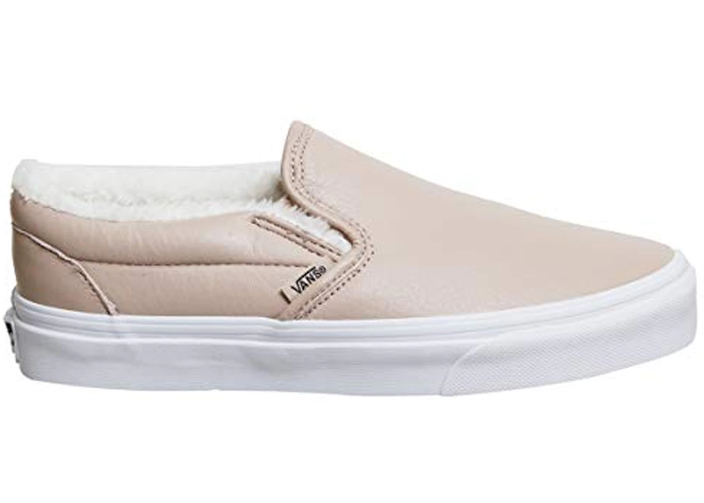 Vans Slip-On Mahogany Rose Leather (Women's) - VN0A38F7QTR - US
