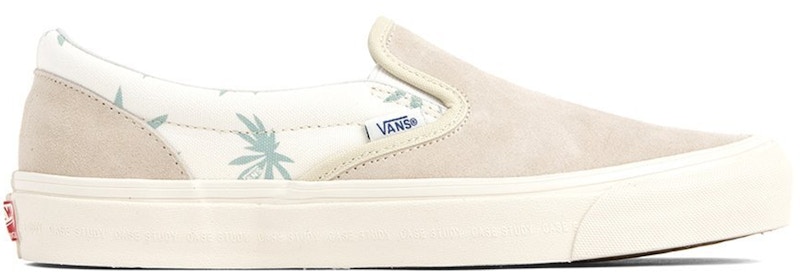 vans slip on palm tree