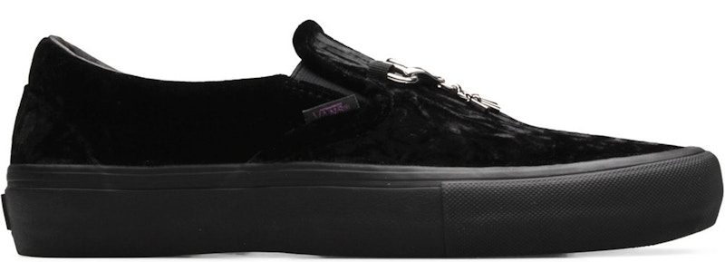 needles vans black