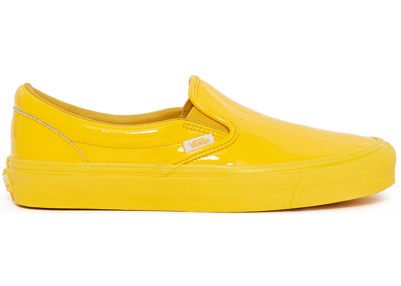 Vans Slip On Opening Ceremony Glossy Lemon Men s Sneakers US