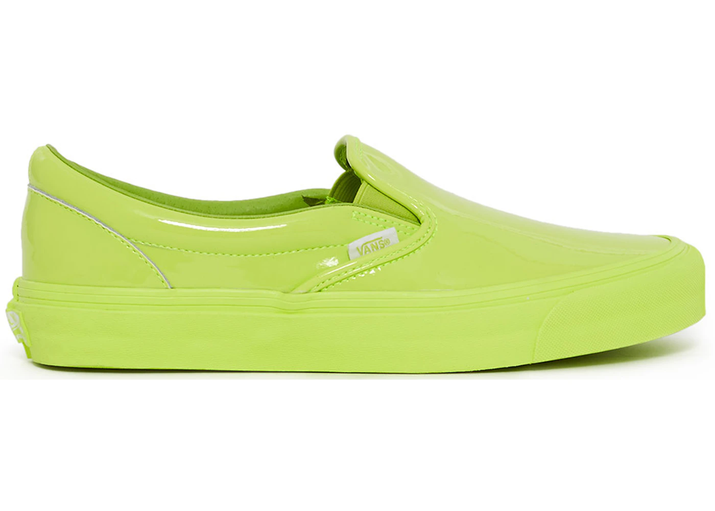 Vans Slip On Opening Ceremony Glossy Lime Men s Sneakers GB