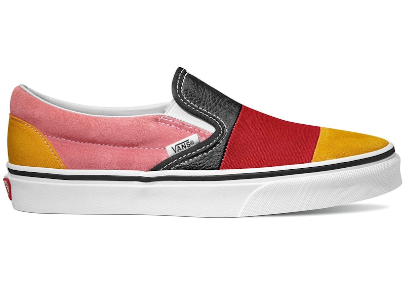 Vans patchwork sales slip on