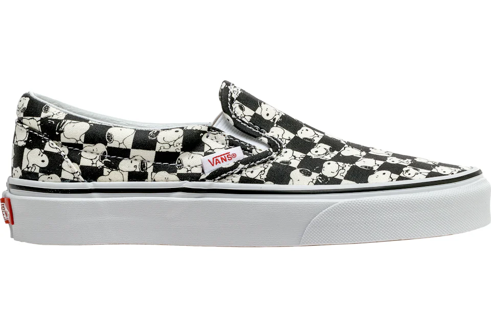 Vans peanuts black and white outlet