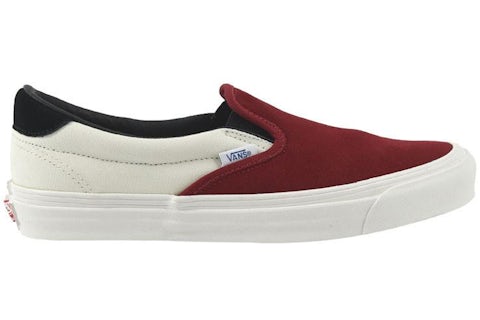 Vans Slip On Red Dahlia Men s VN0A38FZN8T US