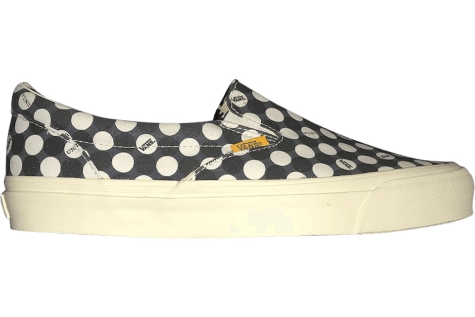 Vans Slip On Union Polka Dot Black White Men s VN0A32QNRTR US