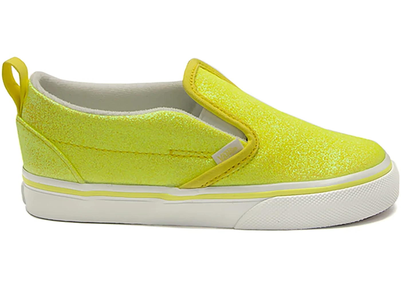 Yellow slip on vans top kids