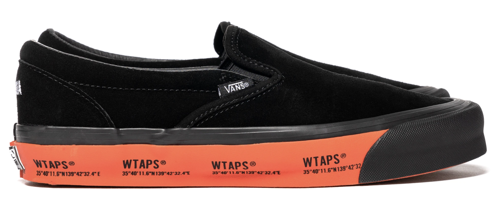 Vans Slip-On WTAPS Black Orange 