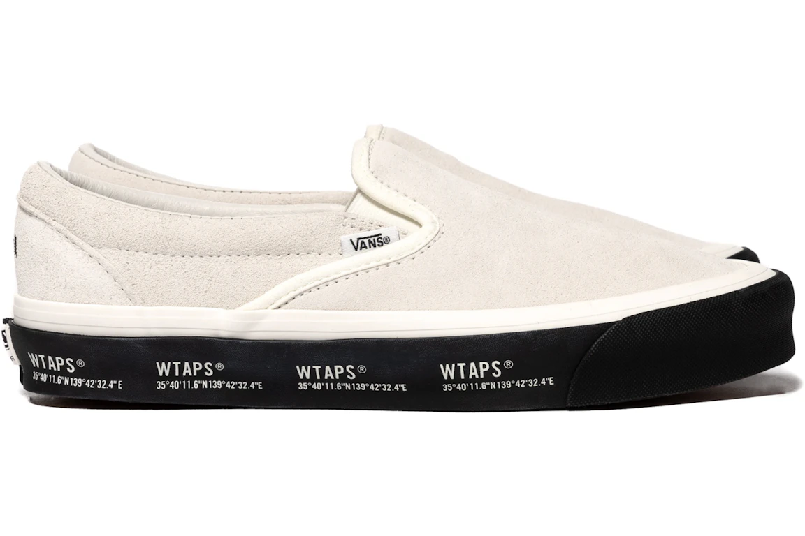 Vans Slip-On WTAPS White Black