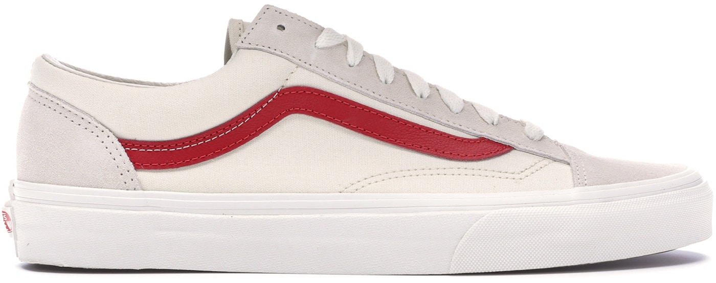 Style 36 Marshmallow Racing Red - VN0A3DZ3OXS