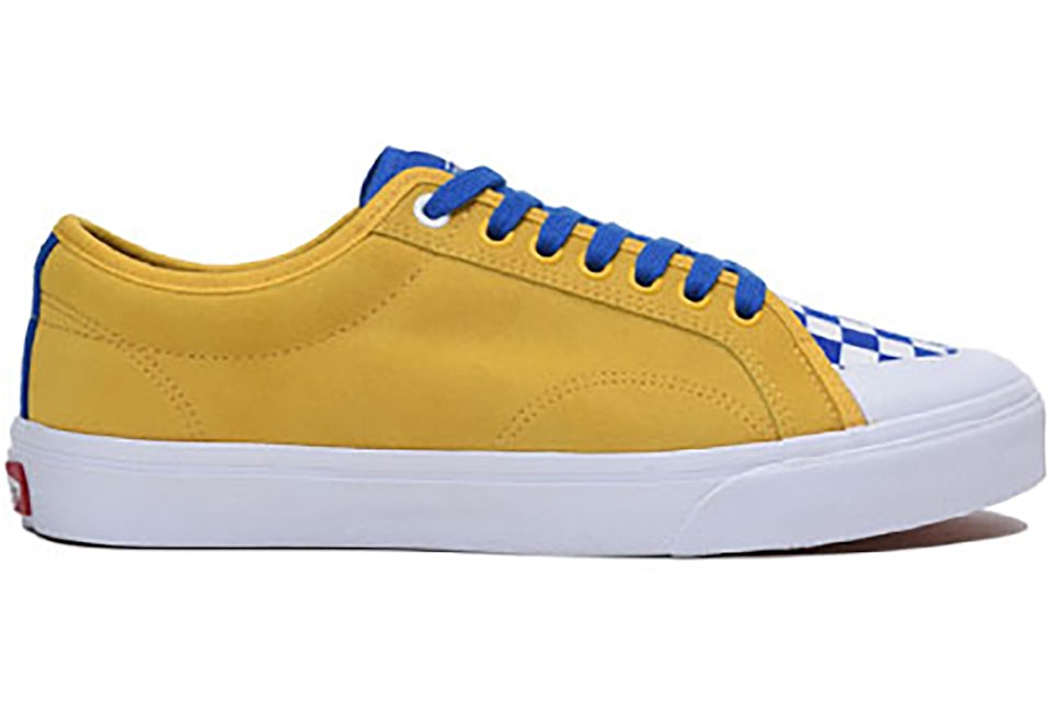 Blue white 2025 and yellow vans