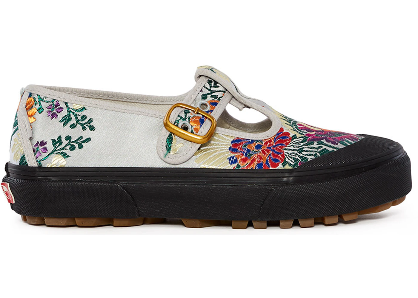 Vans satin 2025 floral shoes