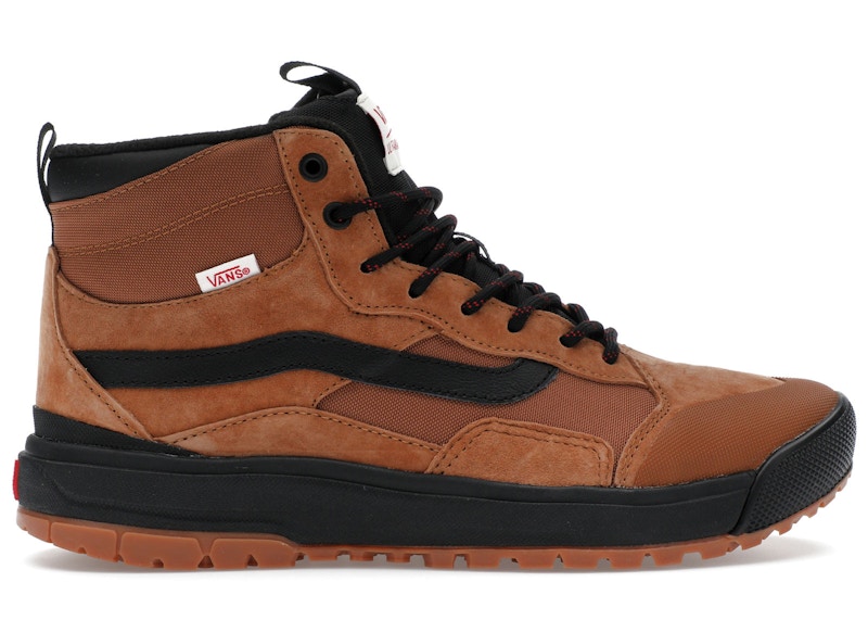 Pre-owned Vans Men's  Ultrarange Exo Hi Mte1 Sneakers In Glazed Ginger