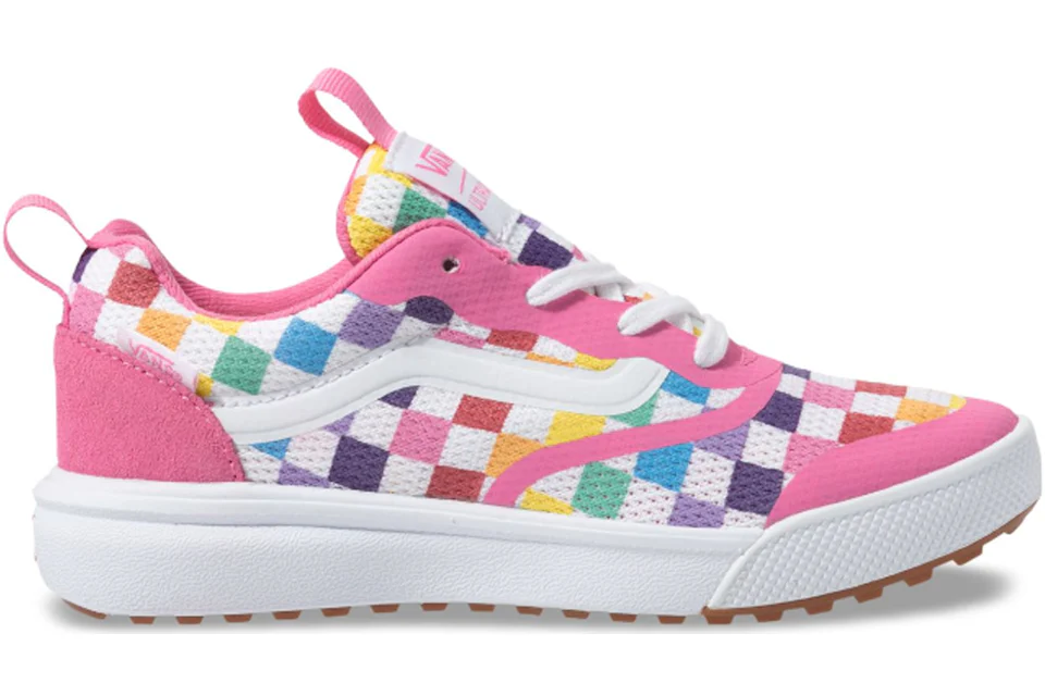 Vans UltraRange Rapidweld Checkerboard Pride 2019 PS Kids