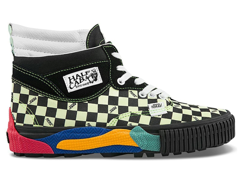 Vans Vault Cap Mash Hi LX Checkerboard Multi Men's - VN0A4UWP2RU - US