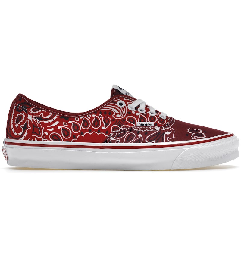 Vans Vault OG Authentic LX Bedwin the Heartbreakers Red Bandana