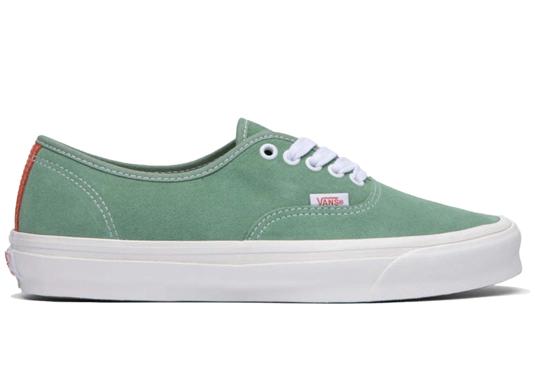 Pre-owned Vans Vault Og Authentic Lx Suede Loden Green In Suede/loden