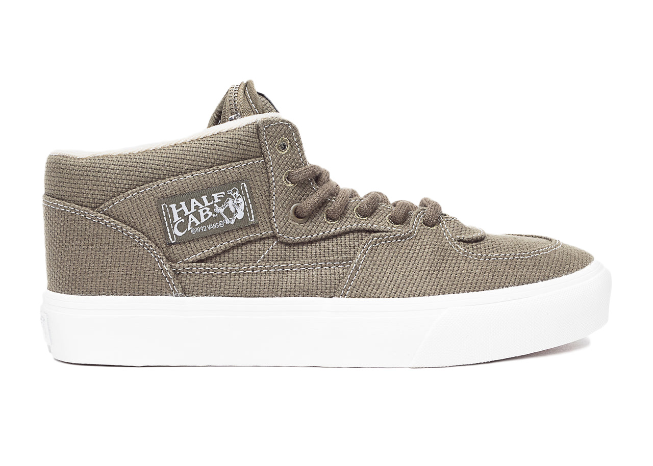 Vans Vault OG Half Cab LX Hemp Dark Olive Men's - VN0007PUDOL - US