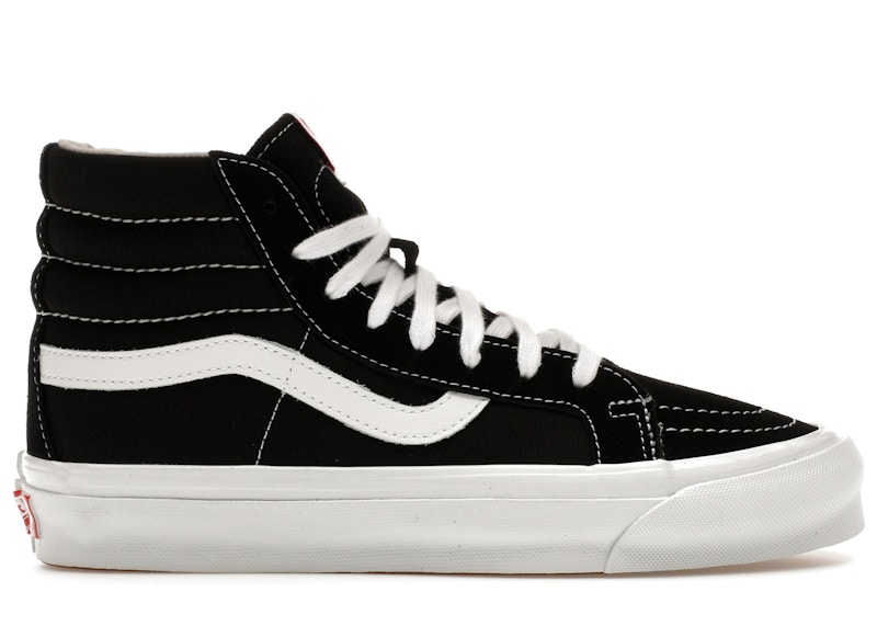Vans Vault OG Sk8-Hi LX Black True White Men's - VN0A4BVBOIU