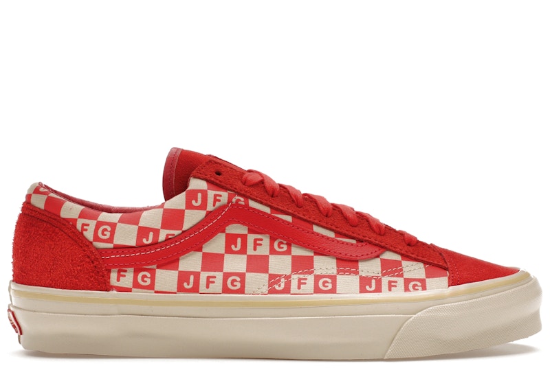 Red on sale vans journeys