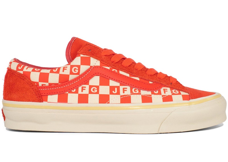 vans og style 36 lx red