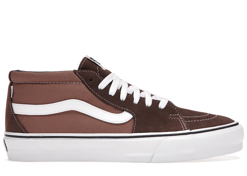 Vans hotsell dark brown