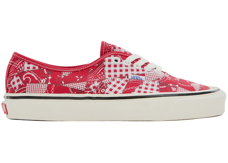 Vans Vault UA Authentic 44 DX WP Paisley Red