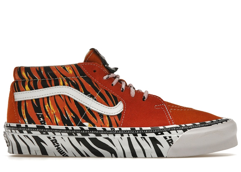 Vans Vault UA OG Sk8-Mid LX Aries Tiger Orange Men's