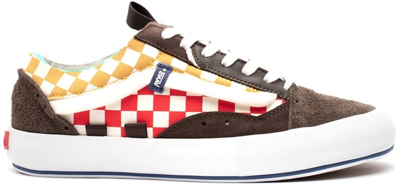 Vans Vault UA Old Skool Cap LX Regrind Brown Multicolor Men's