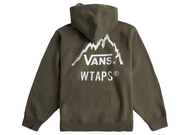 Vans Vault x WTAPS Hoodie Smokey Olive - FW22 Men's - US