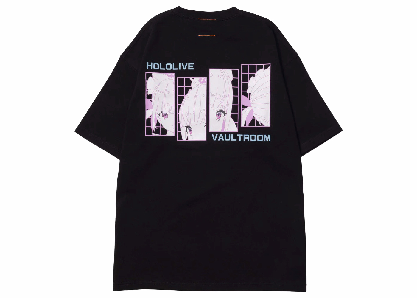 Vaultroom x Hololive Minato Aqua Tee Black Men's   FW   US