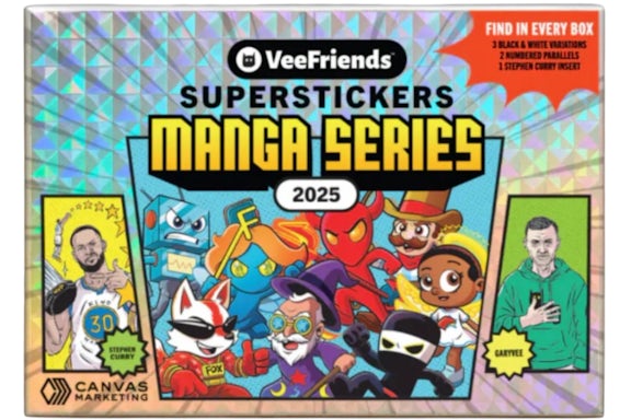 Boîte de la série VeeFriends Superstickers Manga