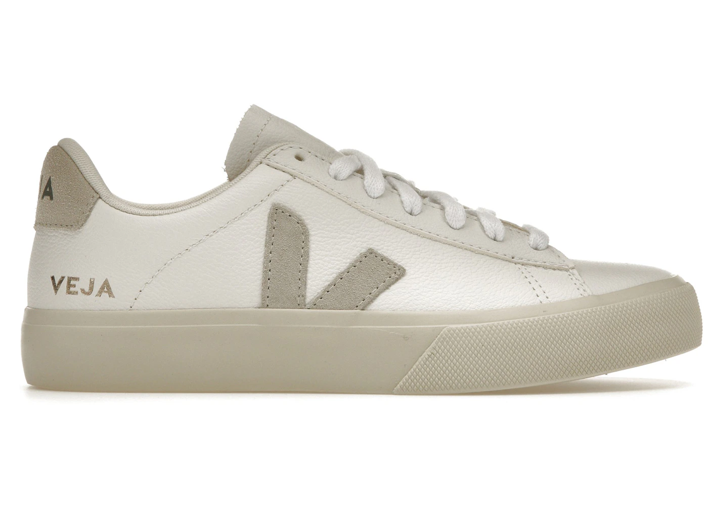 Veja Campo Low Chromefree Leather White Natural (Women's