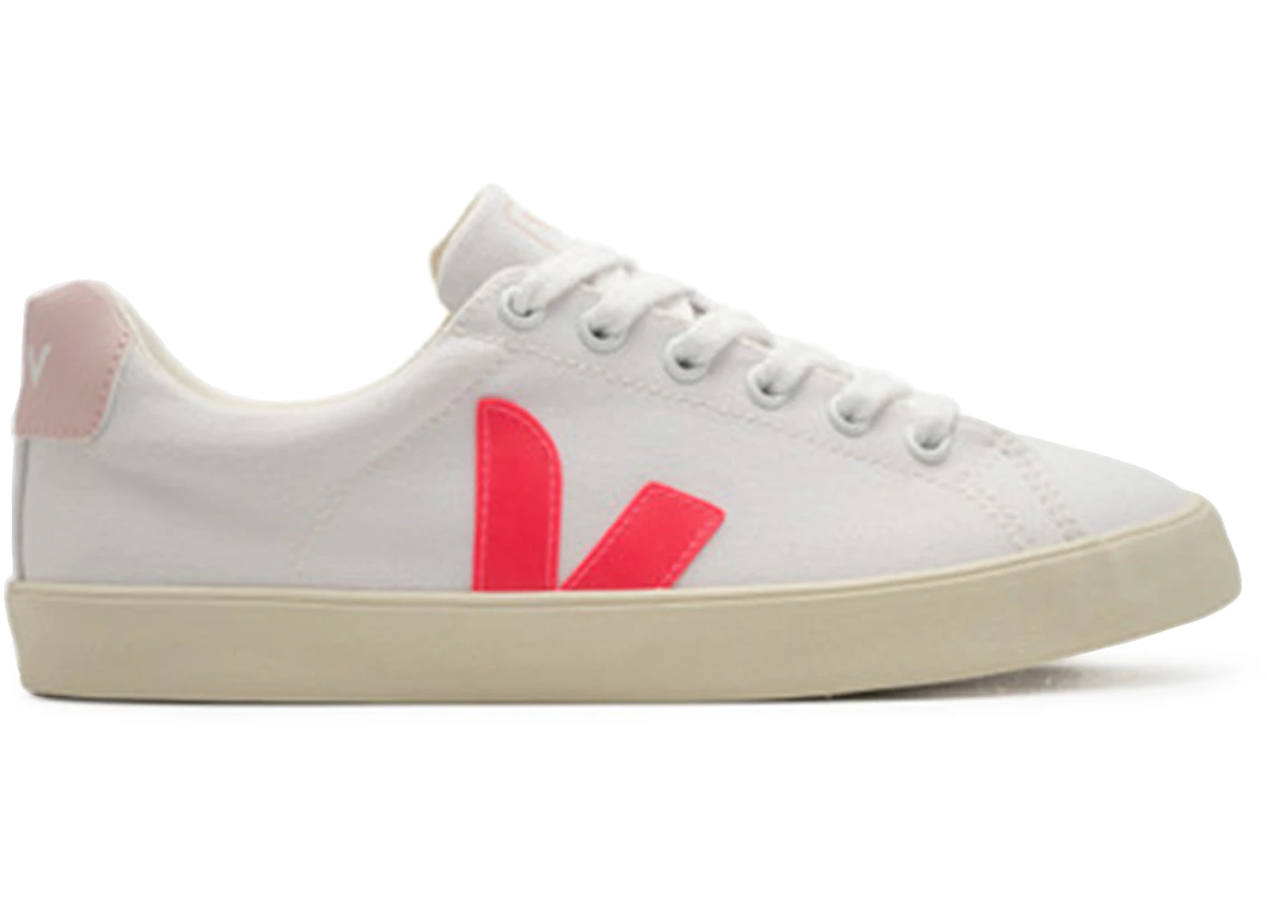Veja Esplar SE Canvas White Rose-Fluo Petale (Women's) - SE012209 - US