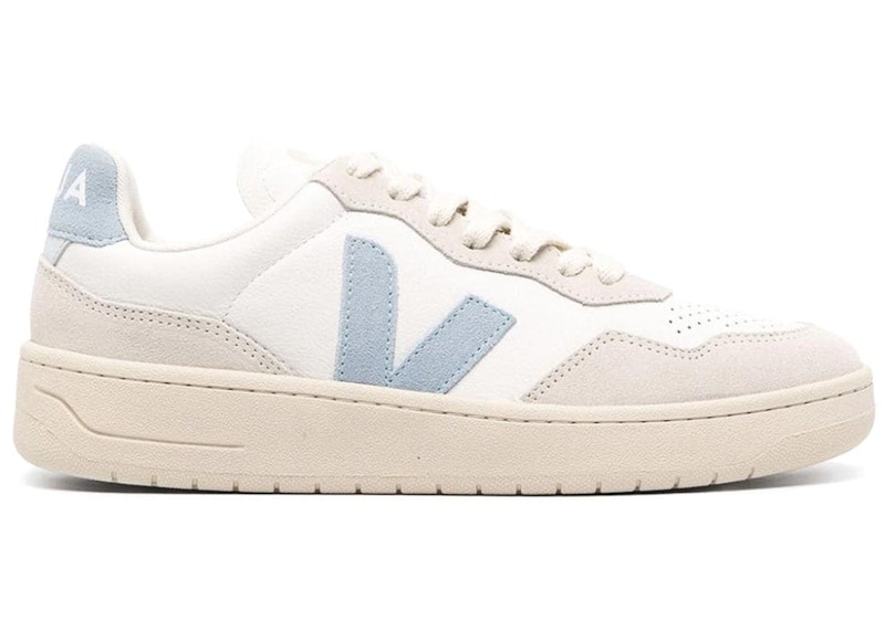 Pre-owned Veja V90 Ot (women's) Sneakers In Extra White/steel