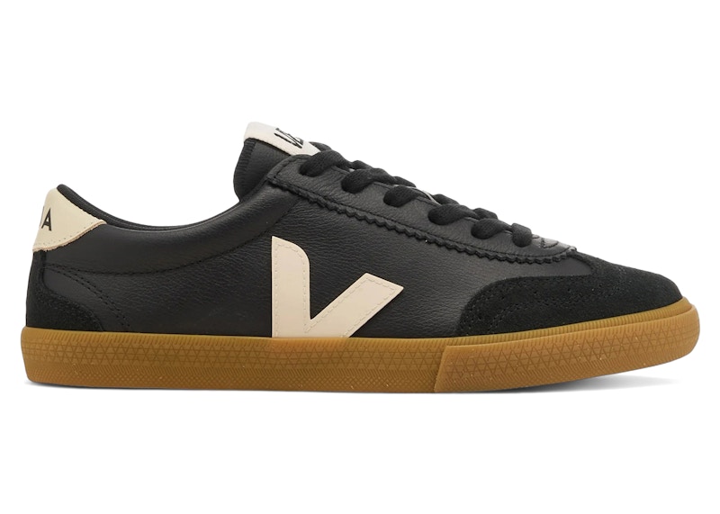 VEJA★VOLLEY LEATHER★兼用★BLACK PIERRE Veja Volley Leather Black Pierre Men's - VO2020510A - US