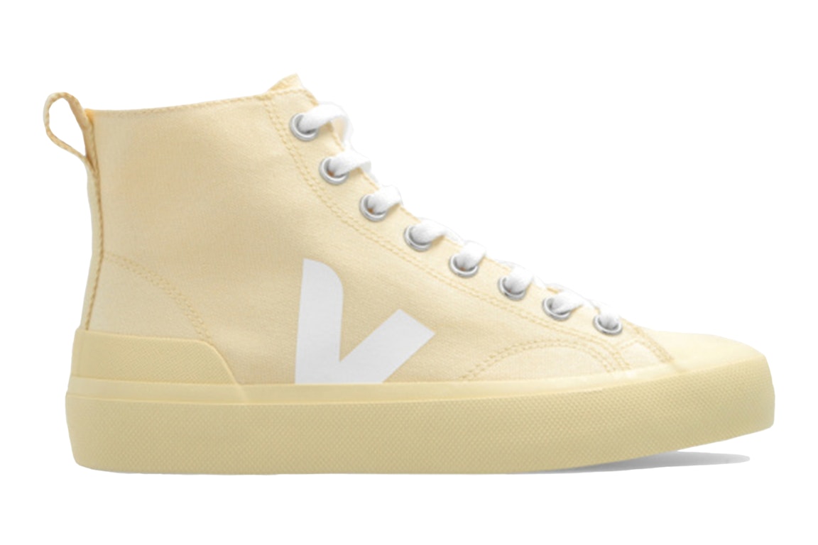 Pre-owned Veja Wata Ii Canvas Butter White Butter Sole In White/butter
