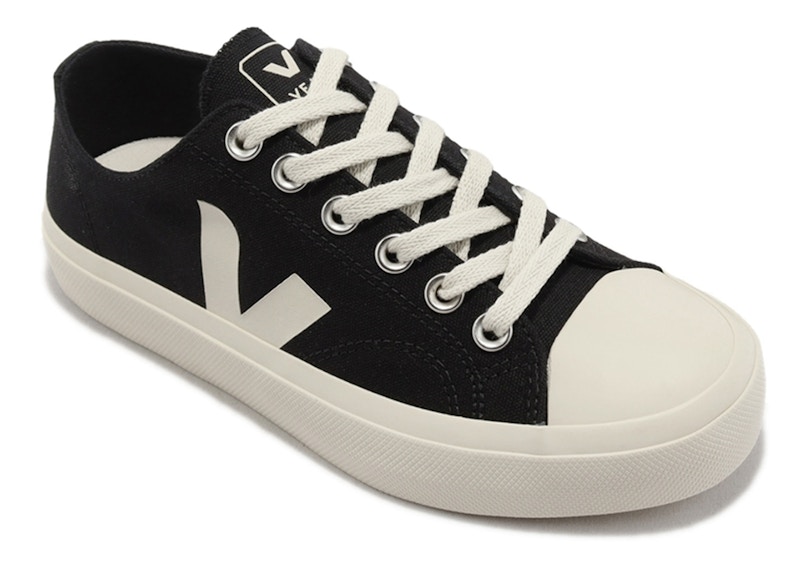 Veja Wata II Low Canvas Black Pierre