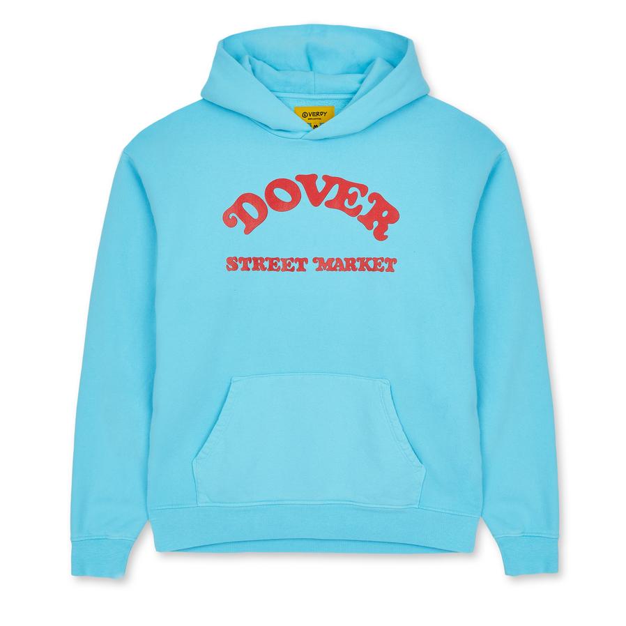 Verdy x Dover Street Market London Hoodie Blue/Red