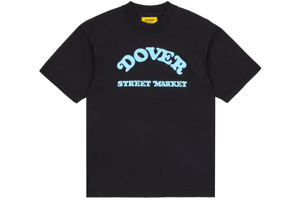 Verdy x Dover Street Market London T-shirt Black/Blue Men's - FW21 - US