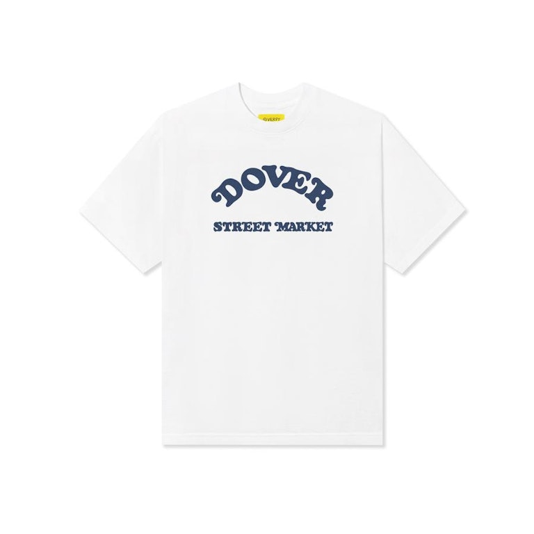 Pre-owned Verdy X Dover Street Market New York T-shirt White/navy