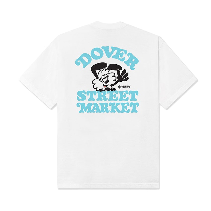 Verdy x Dover Street Market Ginza Tee White 男士- FW21 - TW