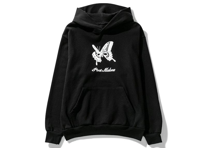 Verdy x Post Malone Hoodie Black